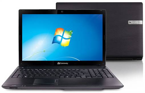 Notebook Gateway Intel Core i3 320GB LED 15,6 Windows 7