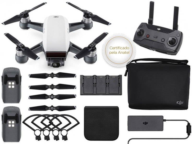 DJI Spark Alpine White 12 Megapixels CMOS