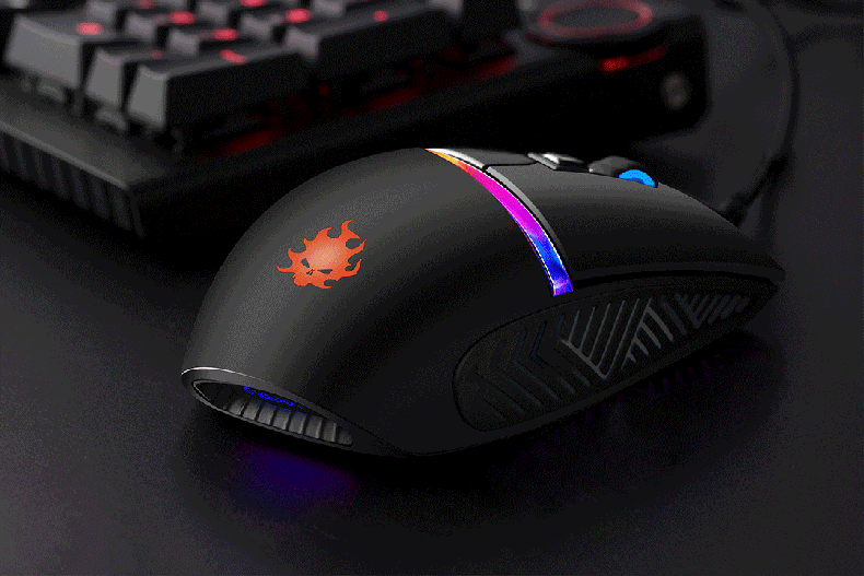 mouse gamer colorido