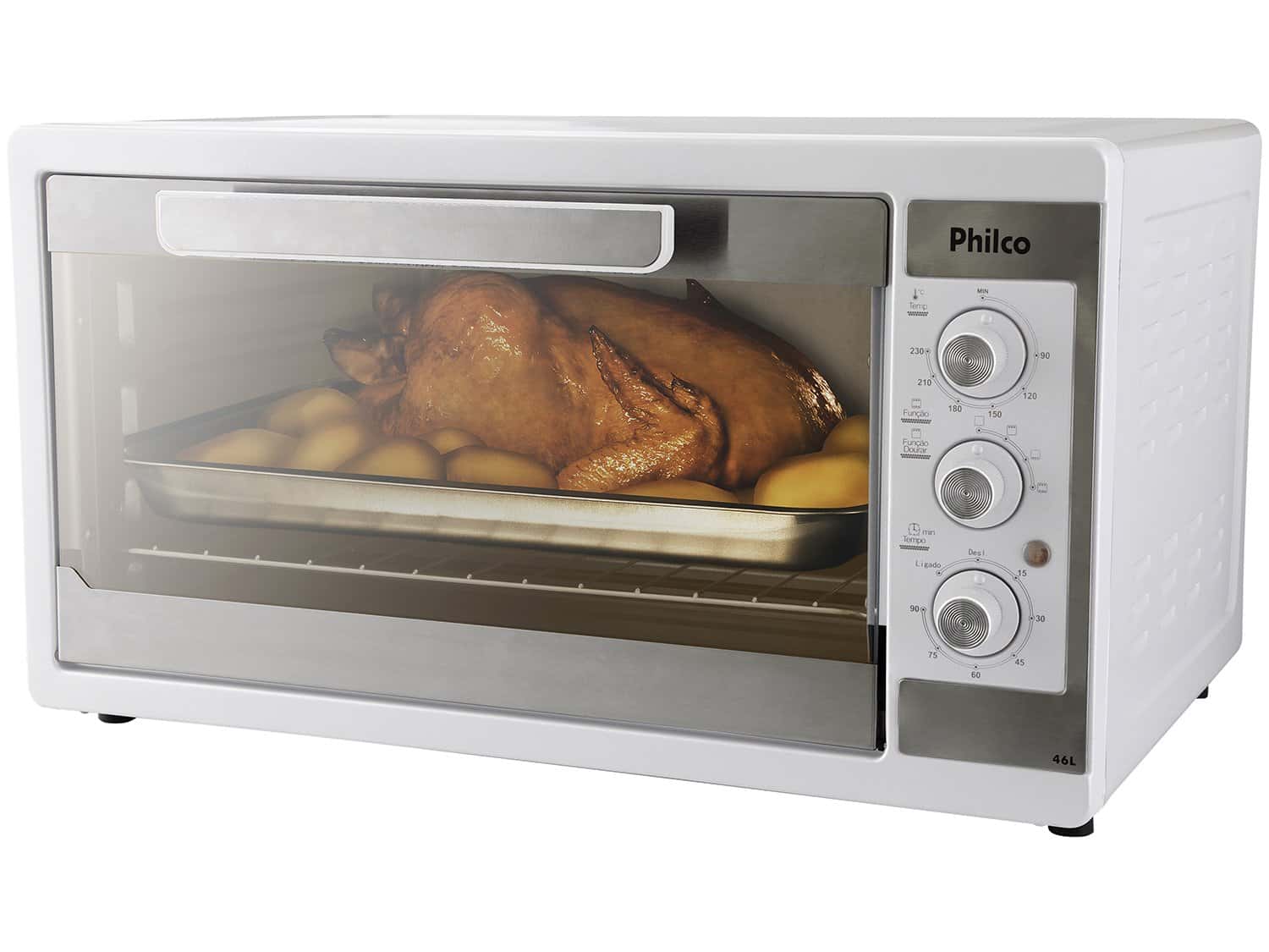 Forno elétrico de bancada Philco 46 litros