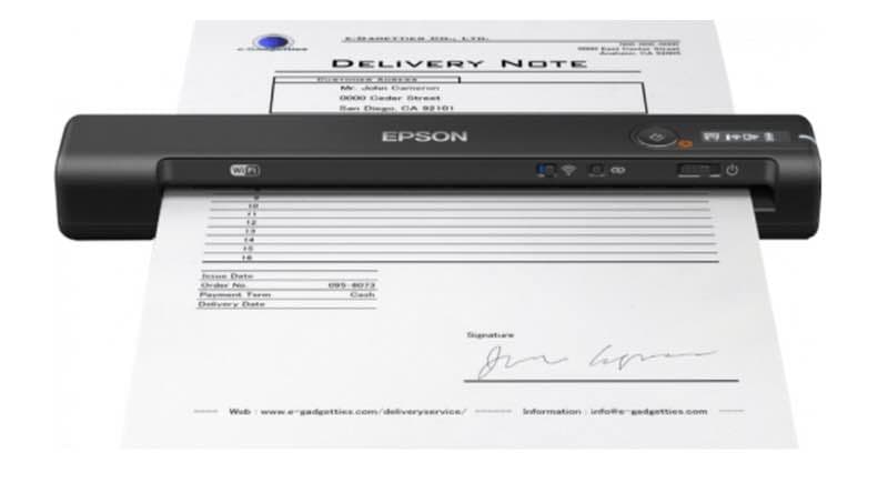 Scanner Portátil Epson WorkForce ES-60W Scanner Portátil Epson WorkForce ES-60W