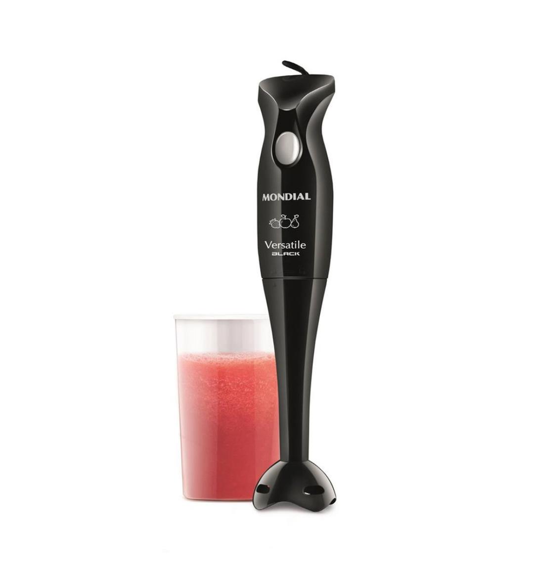 Mixer Versatile Black Lâmina em aço inox Mondial M-08