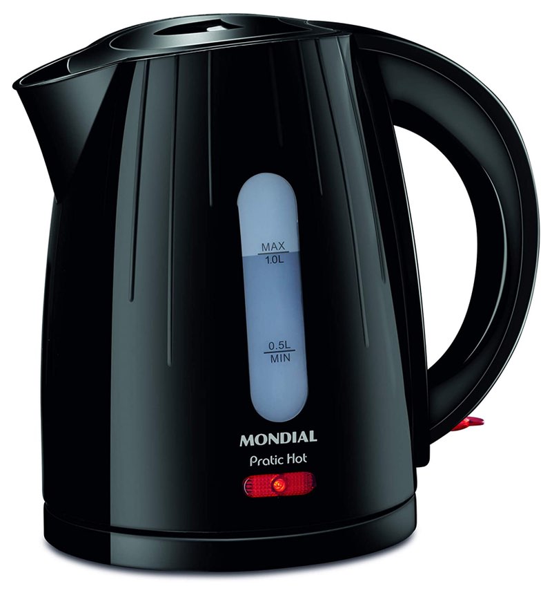 Chaleira Elétrica Mondial Pratic Hot 1L 1200W CE-07 Chaleira Elétrica Mondial, Pratic Hot 1L 1200W CE-07