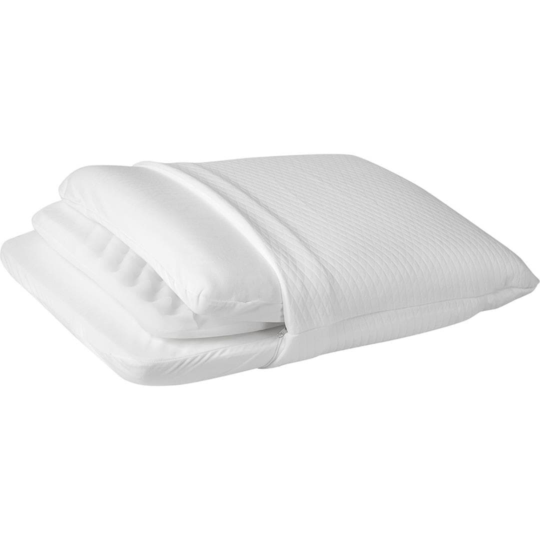Visco NASA Travesseiro Regulável Visco NASA Espuma Massageadora e Látex Personal Sleep