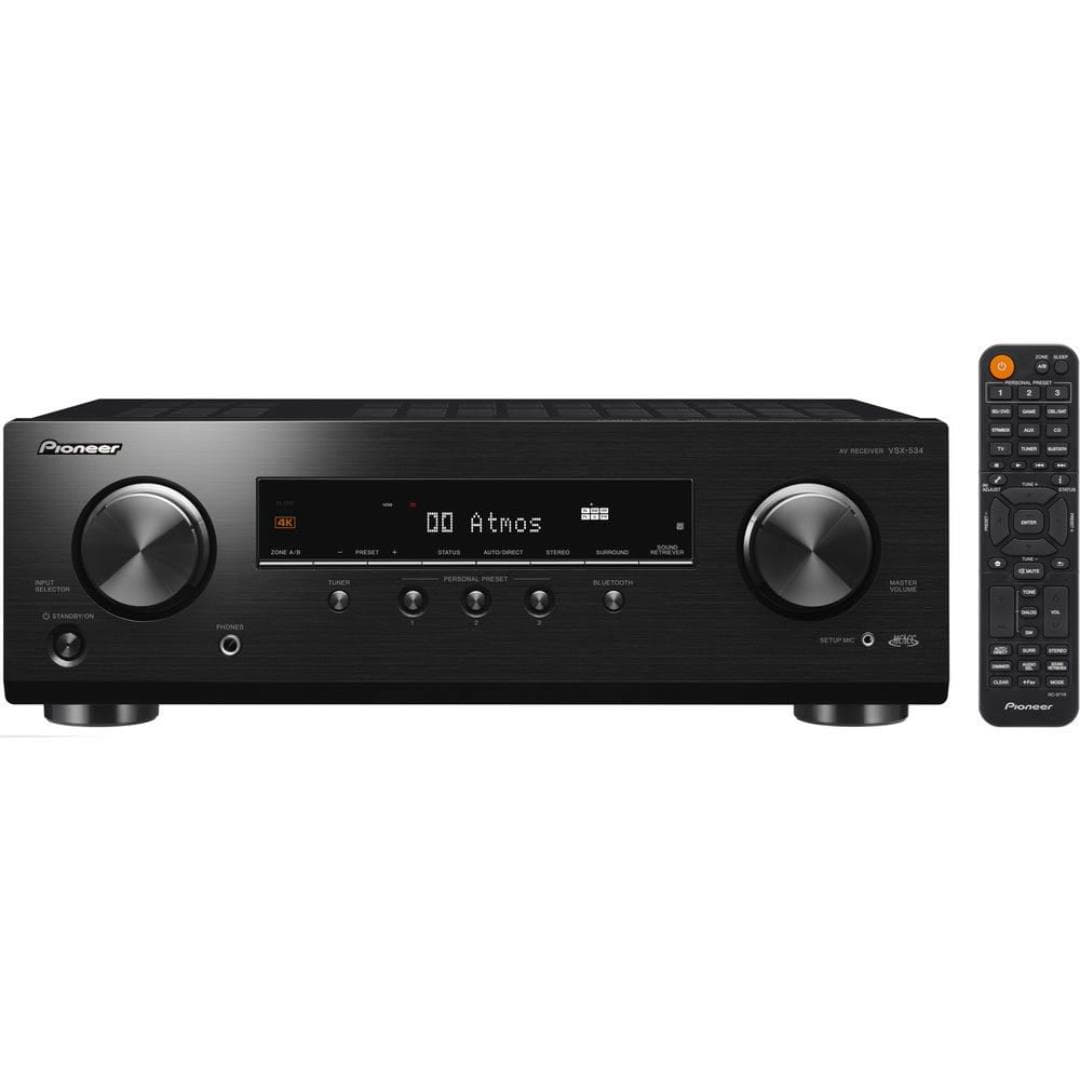Receiver AV 5.1 Canais Dolby Atmos Wireless Pioneer VSX534 Receiver AV 5.1 Canais Dolby Atmos Wireless Pioneer VSX534