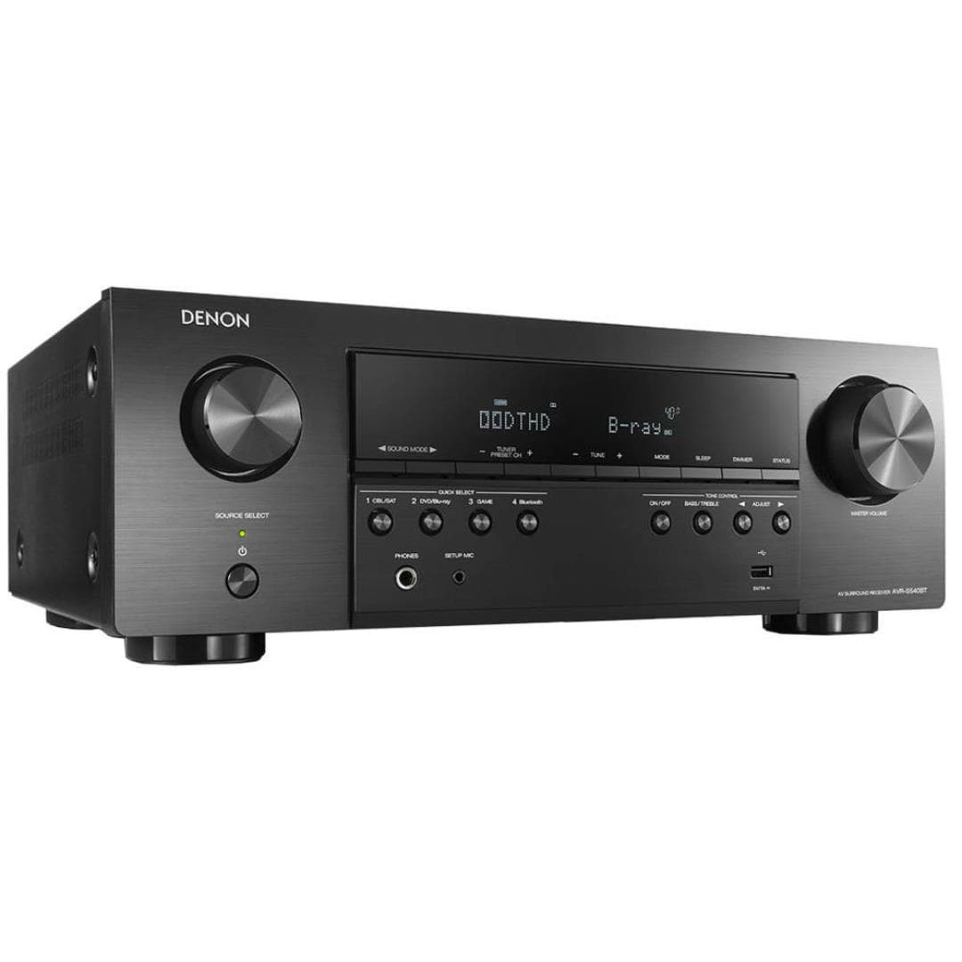 Receiver Avr S540bt 5.2 Canais HDMI Bluetooth Denon Receiver Avr S540bt 5.2 Canais HDMI Bluetooth Denon