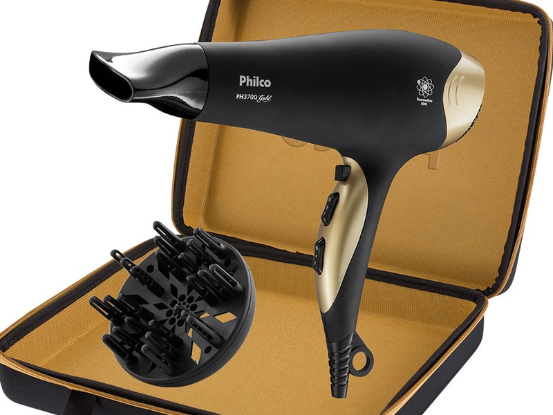 Secador de Cabelo Philco PH3700 Gold Secador de Cabelo Philco PH3700 Gold