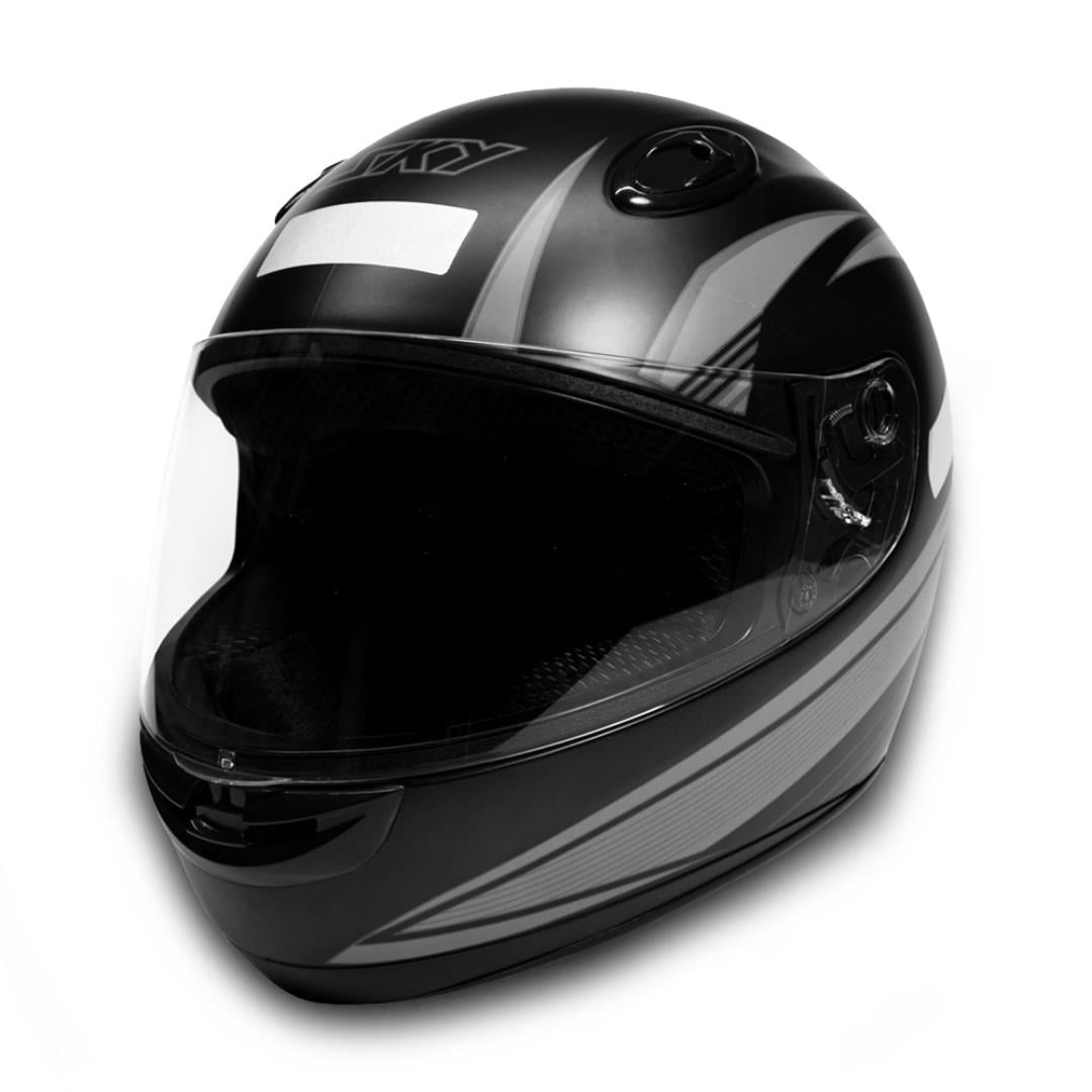 Sky Apolo Capacete Sky Apolo Preto Fosco