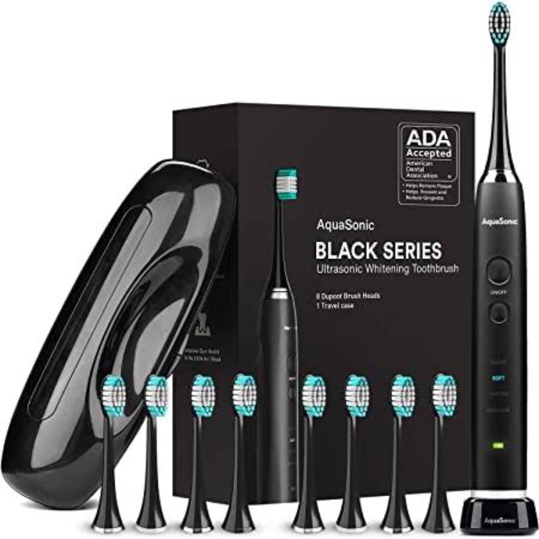 AquaSonic Ultra Clareadora Black Series AquaSonic Escova de Dentes Ultra Clareadora Black Series