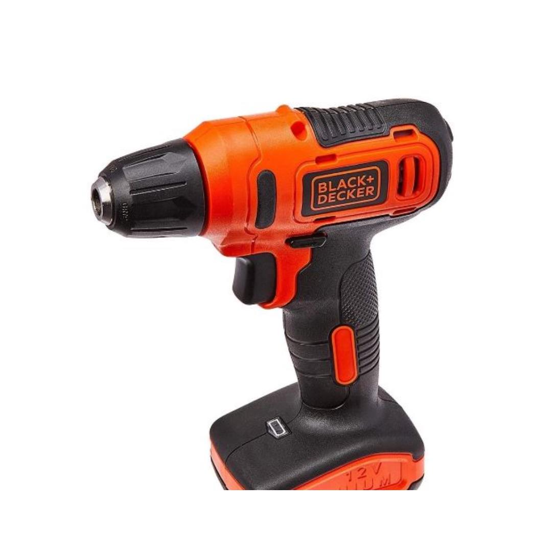 BLACK DECKER Parafusadeira e Furadeira Bateria 12V Ion-Litio 1.5Ah 900 RPM BLACK DECKER Parafusadeira e Furadeira Bateria 12V Ion-Litio 1.5Ah 900 RPM