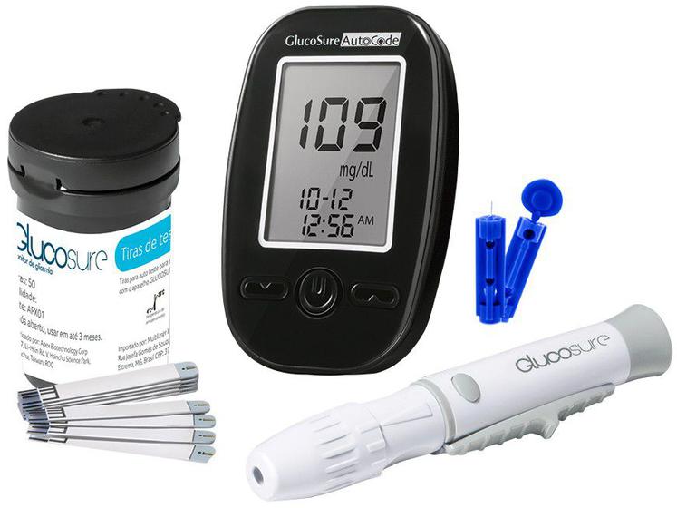Medidor de glicose GlucoSure AutoCode Multilaser Medidor de glicose GlucoSure AutoCode Multilaser
