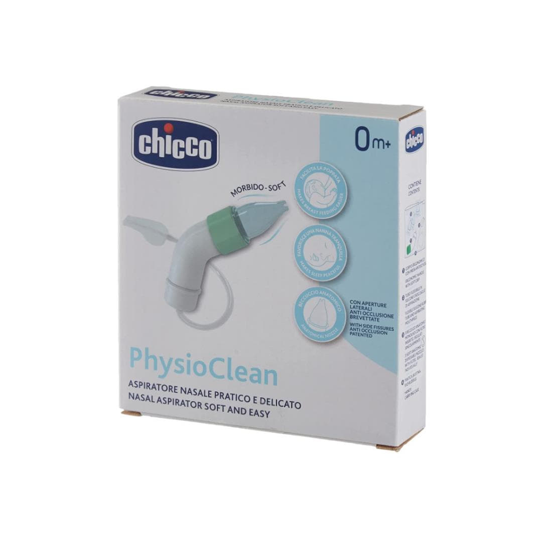 Aspirador Nasal Physioclean, Chicco, Branco Aspirador Nasal Physioclean, Chicco, Branco