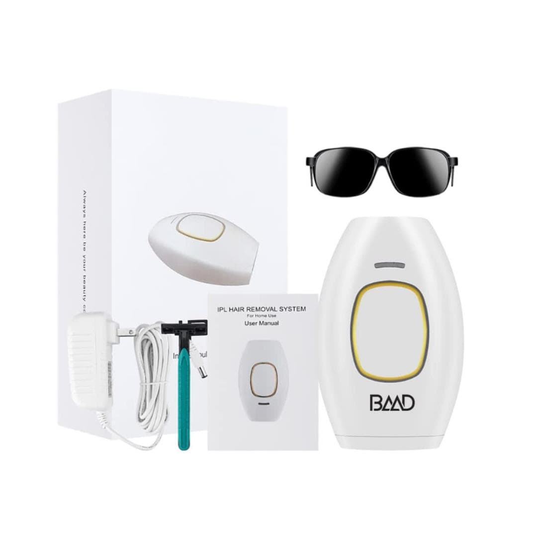 BAAD Casa depiladora a laser IPL indolor Biquíni depiladora facial a laser