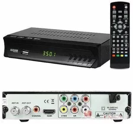 Conversor Digital PVR EPG ISDBT Conversor Digital para TV de Tubo Com USB Central Multimídia HD 720p PVR EPG ISDBT Time Shift BWX Mx-6901