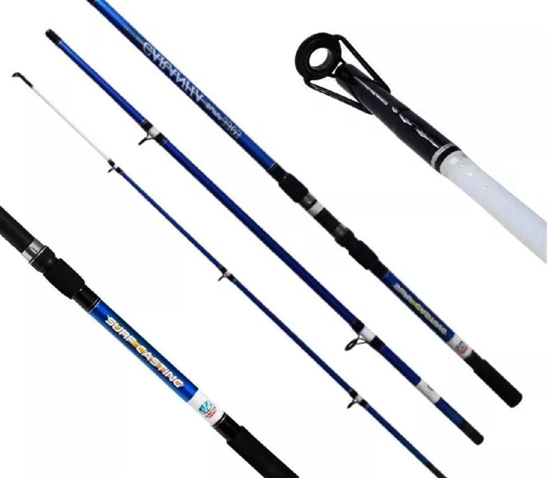 Vara pesca praia Albatroz Fishing Caranha Vara pesca praia Albatroz Fishing Caranha
