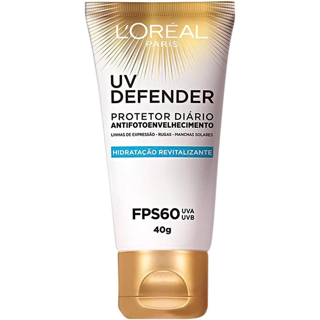 Protetor Solar Facial L’Oréal Paris UV Defender Hidratação FPS 60 Protetor Solar Facial L’Oréal Paris UV Defender Hidratação FPS 60