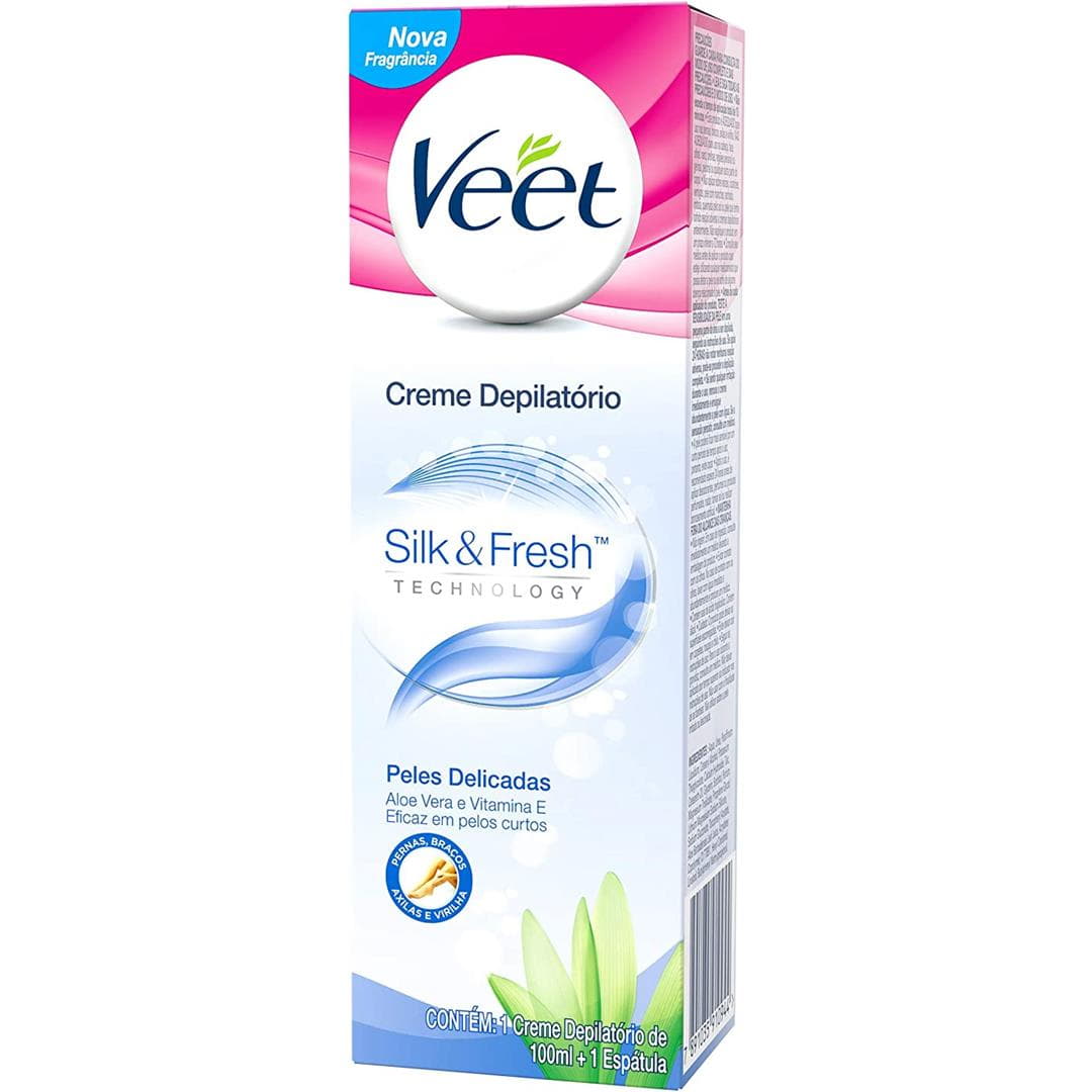 Creme depilatório corporal peles delicadas veet Creme depilatório corporal peles delicadas veet