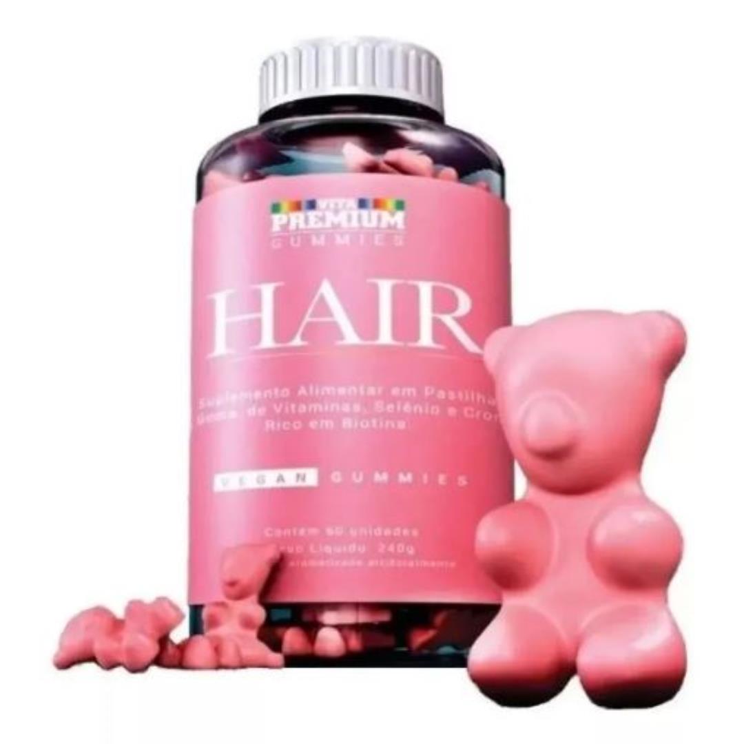Vitamina para Cabelo Vita Premium Gummies Hair Qualy Nutri Vitamina para Cabelo Vita Premium Gummies Hair Qualy Nutri