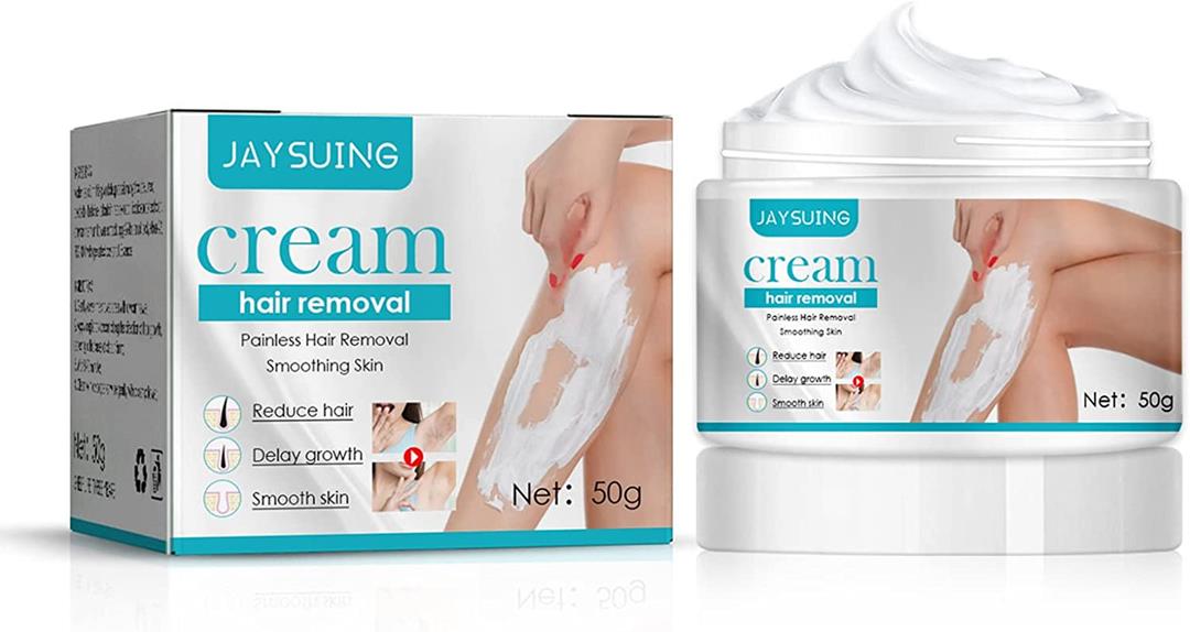 Creme depilatório suave Jaysuing Creme depilatório suave Jaysuing