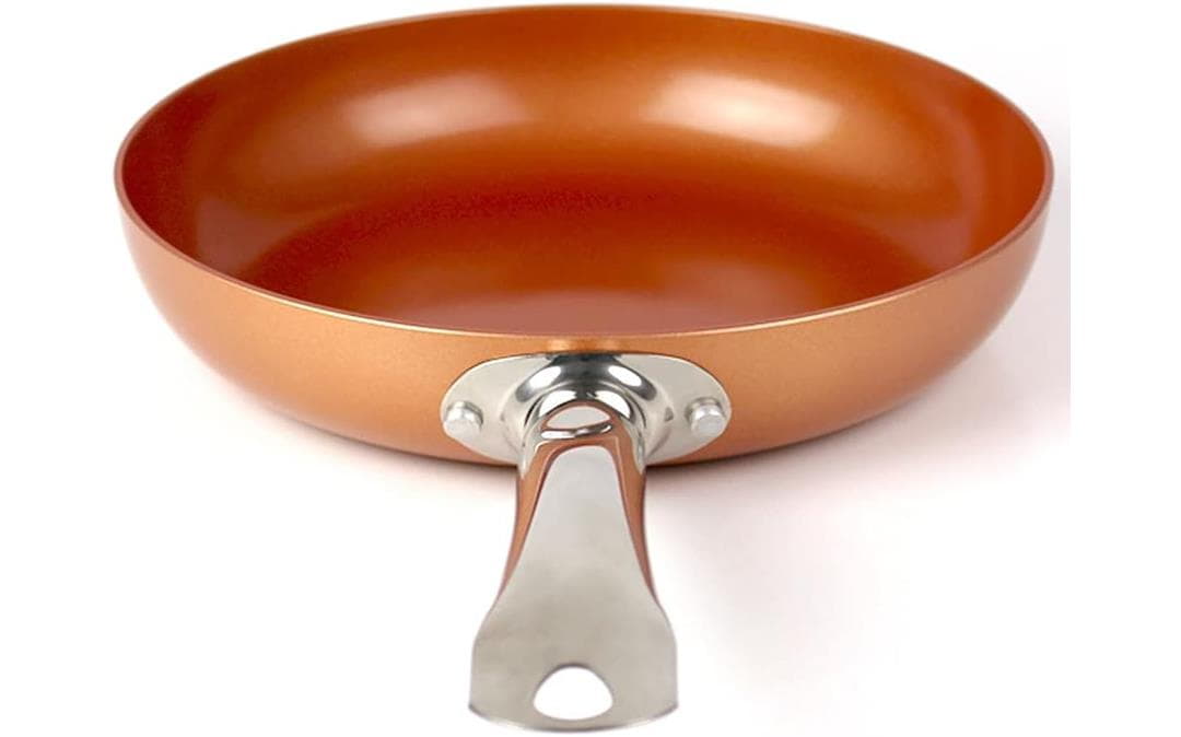 Frigideira Antiaderente 24 cm Cerâmica MaxChef Frigideira Antiaderente 24 cm Cerâmica e Cobre Titânio MaxChef
