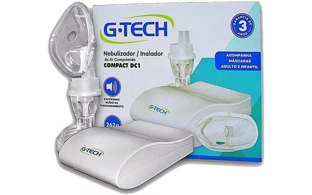 G-Tech Nebulizador de Ar comprimido Compact DC1 G-Tech Nebulizador de Ar comprimido Compact DC1