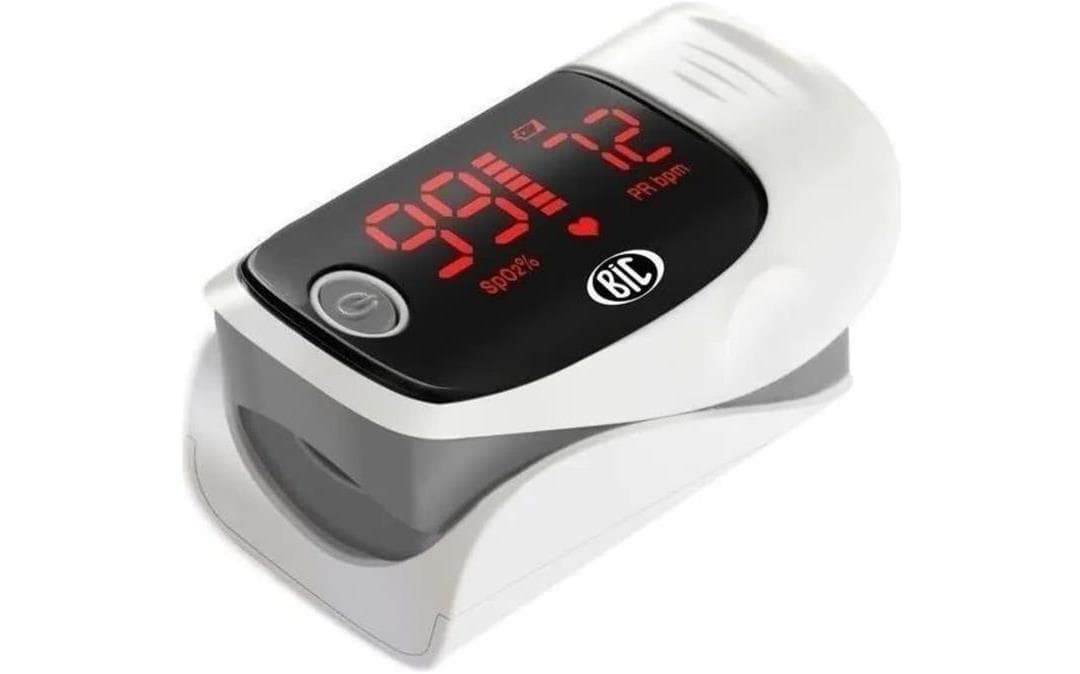 Oxímetro Pulso Portátil Yk-80A Bic Oxímetro Pulso Portátil (Tipo Dedo) Yk-80A Cinza Bic