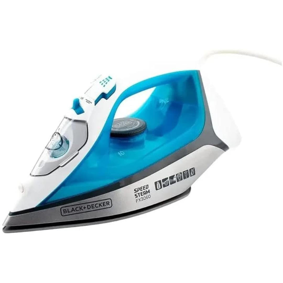 BLACK+DECKER Ferro de Passar a Vapor FX3060 BLACK+DECKER Ferro de Passar a Vapor FX3060