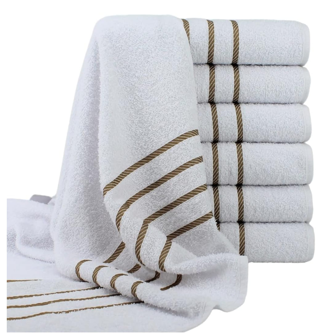 Dubai 70x130cm 100% Algodão 330g/m² ToalhaShow Dubai 70x130cm 100% Algodão 330g/m² ToalhaShow
