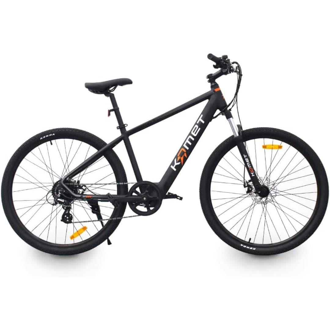 Bicicleta Elétrica Komet Preta Motor 250W Aro 29 Bicicleta Elétrica Komet Preta Motor 250W Aro 29