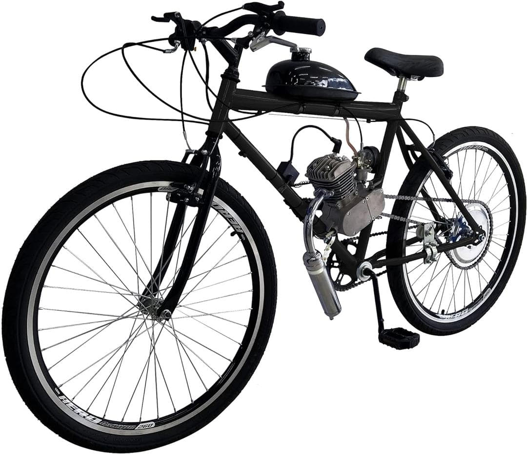 Bicicleta Motorizada 80cc MTB Rocket Bicicleta Motorizada 80cc MTB Rocket - Preto