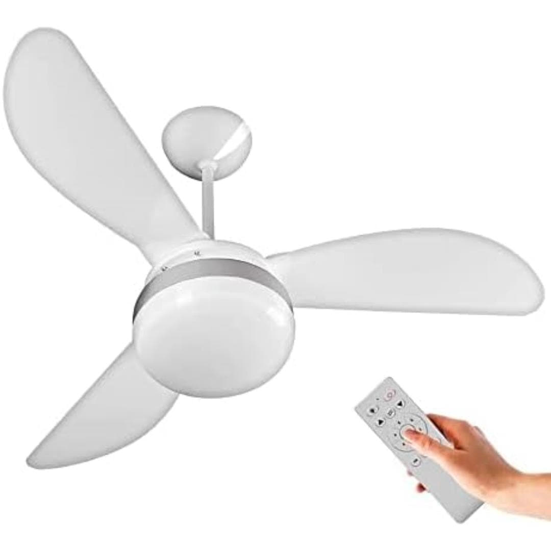 Ventilador de Teto Ventisol Fênix Silver Inverter Controle Remoto Bivolt Ventilador de Teto Ventisol Fênix Silver Inverter Controle Remoto Bivolt
