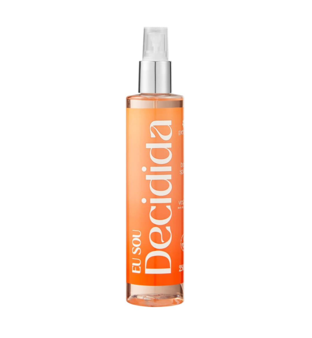 Petunia Body Splash Vegano Eu Sou Decidida 250Ml Petunia Body Splash Vegano Eu Sou Decidida 250Ml