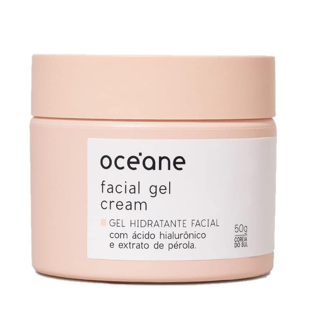 Gel Hidratante Facial Gel Cream Océane Incolor Gel Hidratante Facial Gel Cream Océane Incolor