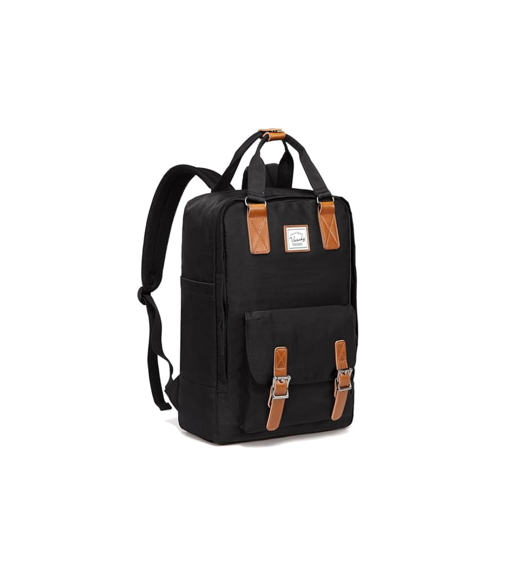 Mochila para Homem/Mulher, VASCHY Mochila vintage