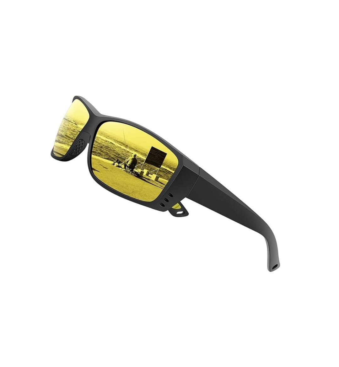 Ofwin Óculos de sol esportivos polarizados proteção UV Ofwin Óculos de sol esportivos polarizados proteção UV