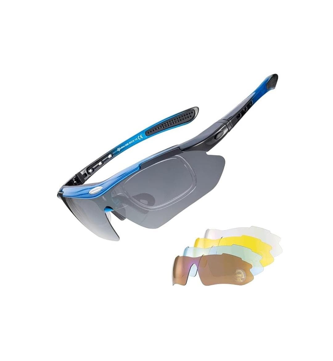 ROCK BROS Óculos de sol esportivo polarizados para homens e mulheres com proteção UV Óculos de sol esportivo para ciclismo Óculos esportivos ROCK BROS Óculos de sol esportivo polarizados para homens e mulheres com proteção UV Óculos de sol esportivo para ciclismo Óculos esportivos