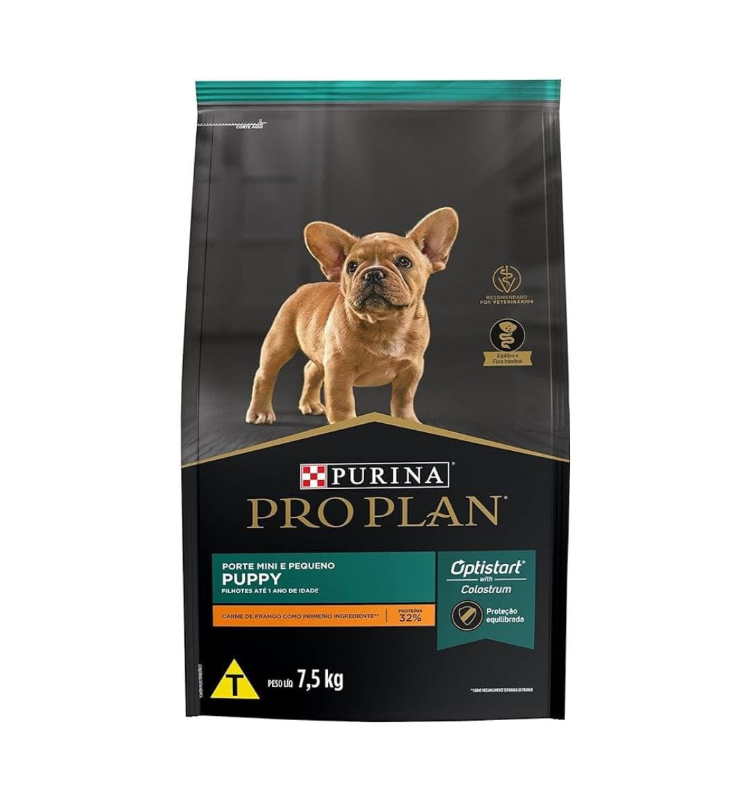 PURINA Pro Plan Ração Nestlé Purina Pro Plan Puppy Raças Pequenas - 7,5 Kg PURINA Pro Plan Ração Nestlé Purina Pro Plan Puppy Raças Pequenas - 7,5 Kg