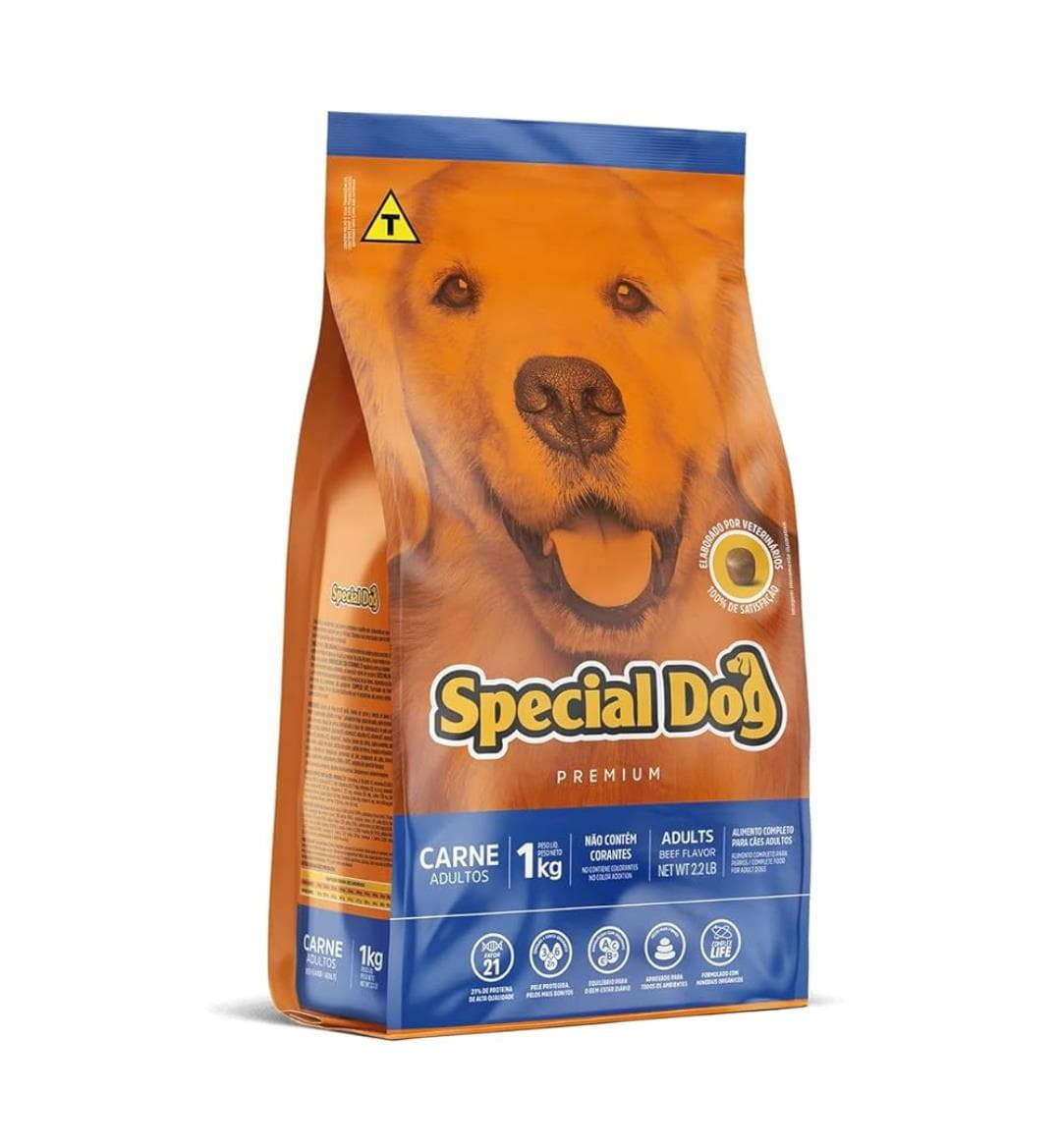 Ração Special Dog Carne 1Kg Ração Special Dog Carne 1Kg