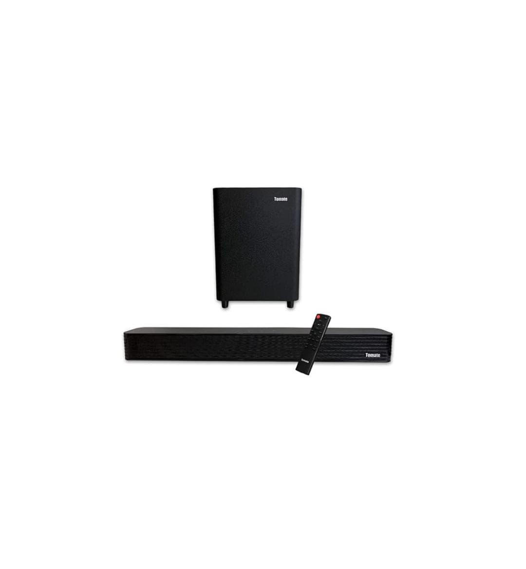 Soundbar 2.1 Tomate Mts 2023 130w Óptica Bluetooth Soundbar 2.1 Tomate Mts 2023 130w Óptica Bluetooth