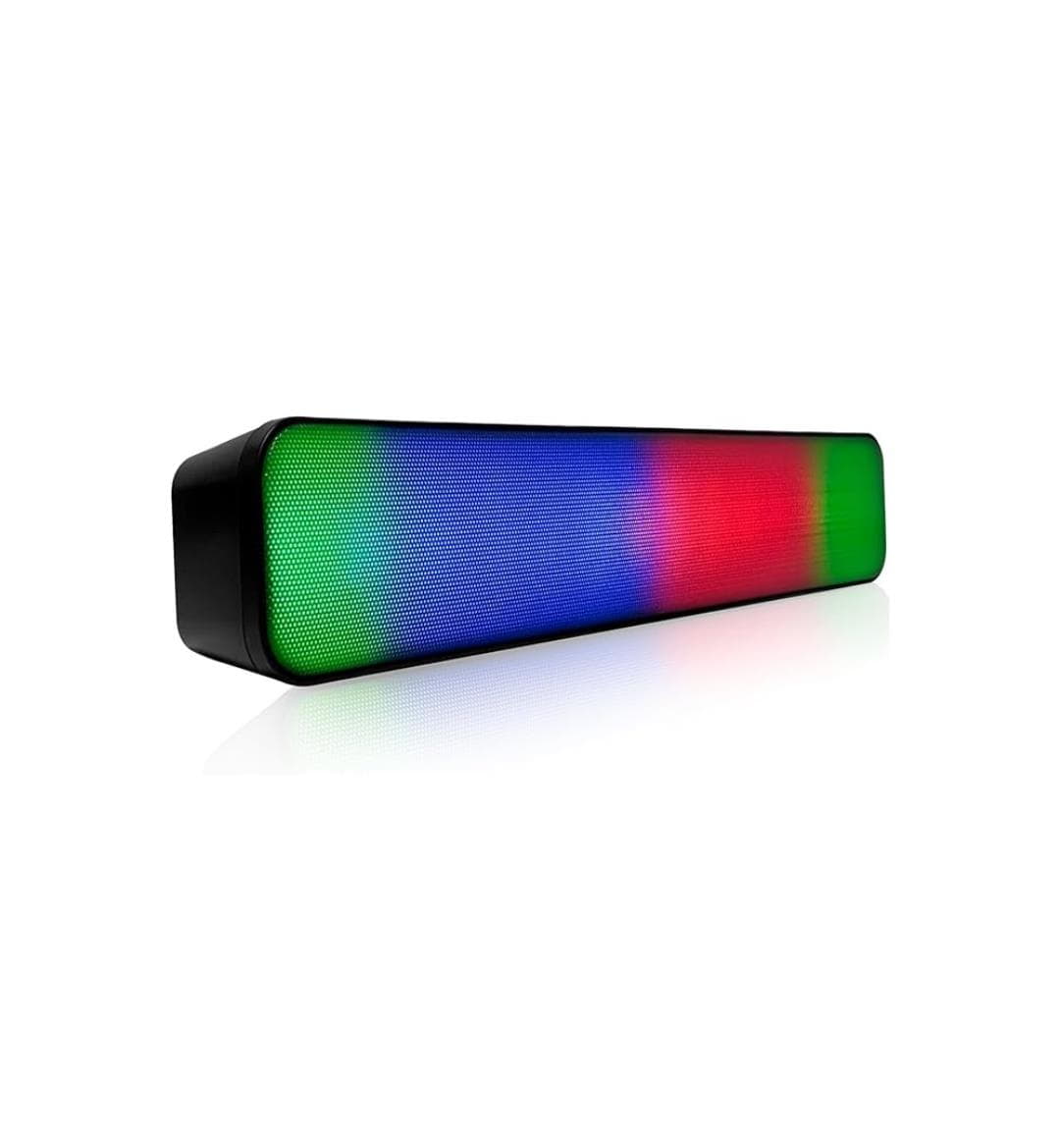 Goldenultra Caixa Caixinha de Som Gamer Bluetooth Pc Soundbar Gamer Led Rgb Para Computador Tv Notebook Gamer Usb Auxiliar P2 Luz de Led Sincronizada Goldenultra Caixa Caixinha de Som Gamer Bluetooth Pc Soundbar Gamer Led Rgb Para Computador Tv Notebook Gamer Usb Auxiliar P2 Luz de Led Sincronizada
