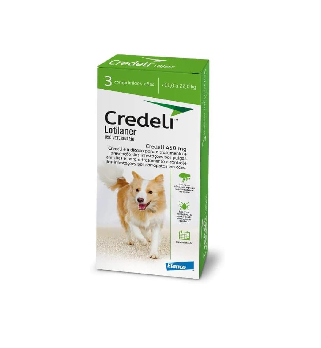 Credeli Tab 450mg X3Blcd Bl Elanco Cães Médios Credeli Tab 450mg X3Blcd Bl Elanco Cães Médios