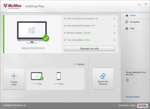 McAfee AntiVirus Plus