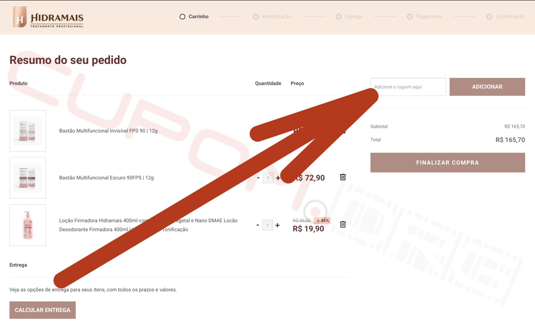 cupom de desconto hidramais