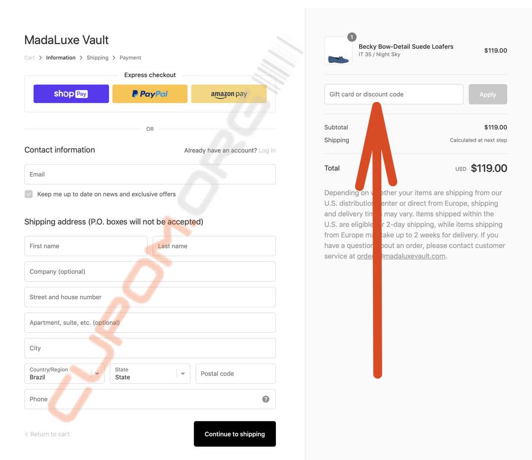 Cupom de Desconto Madaluxe Vault Outubro de 2024 Código Promocional