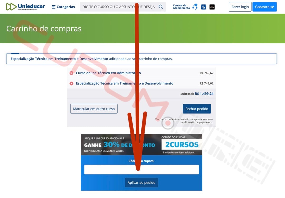 Cupom de Desconto Unieducar Setembro de 2024 Código Promocional