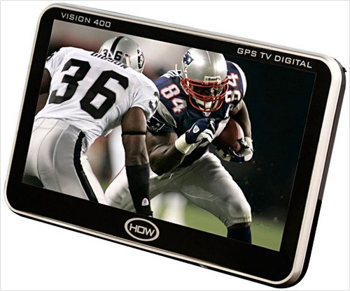 How Vision 400 GPS e TV Digital How Vision 400