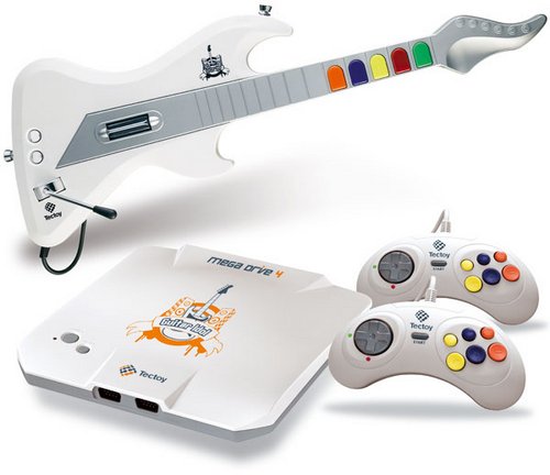 Mega Drive 4 com Guitar Idol