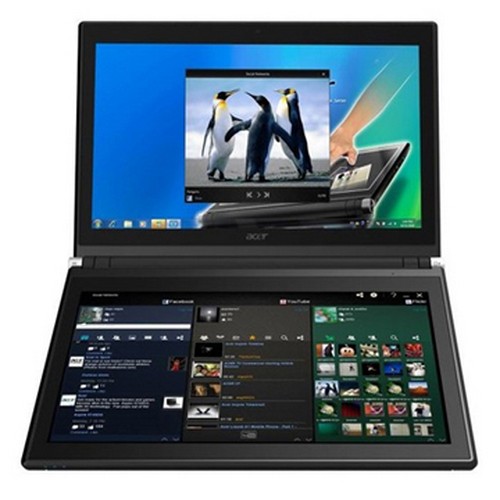 Acer Iconia duas telas Touchscreen