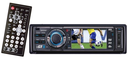 DVD para carros USB Tela 3 GT Sound