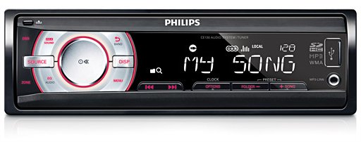 MP3 Automotivo Philips MP3 Automotivo Philips com USB CE130X